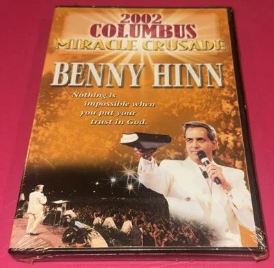 Benny Hinn Miracle Crusade Columbus 2002 DVD Trust in God New Sealed Rare OOP - Image 1 of 4