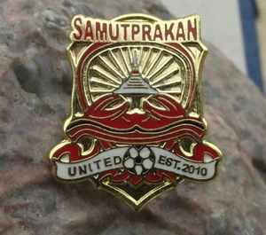 Rare Samut Prakan FC Football Club Thailand Thai Soccer Crab Logo Tie Pin Badge - Picture 1 of 2