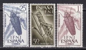 1964 - España - Ifni - Edifil 200/202 - Dia del Sello - Insectos - MNH - Imagen 1 de 1