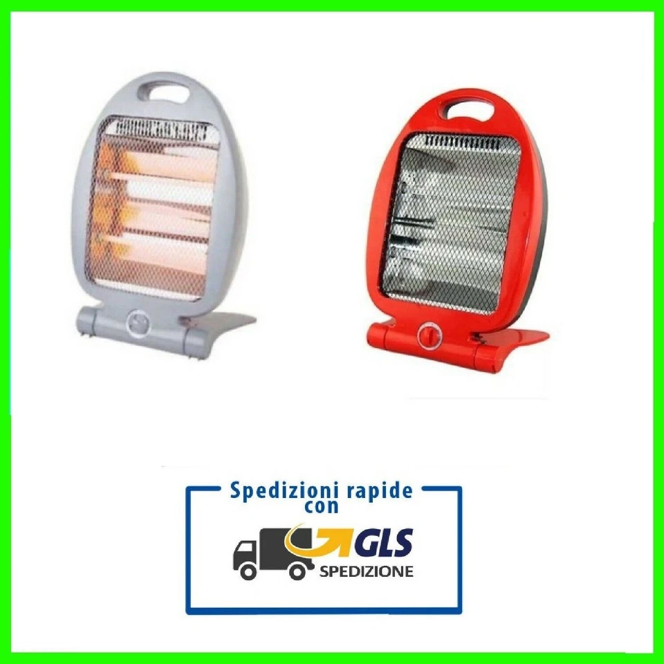 STUFETTA STUFA ELETTRICA CON ELEMENTI AL QUARZO 400W BASSO CONSUMO ALOGENA CASA - Immagine 1 di 1