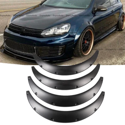 32" For Volkswagen CC Universal Fender Flares Wheel Arches Wide Body Kit 4Pcs - Image 1 of 4