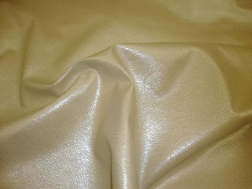 Pearl Slither snake upholstery Faux vinyl fabric per yard - Image 1 of 1