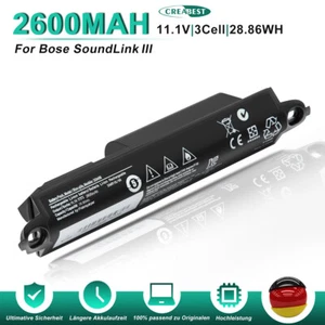 11.1V 330105 359495 359498 404600 Akku für Bose SoundLink II III 330107 330107A - Afbeelding 1 van 12