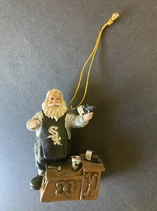 Chicago White Sox Limited Edition Workshop Santa Christmas Ornament - Picture 1 of 1
