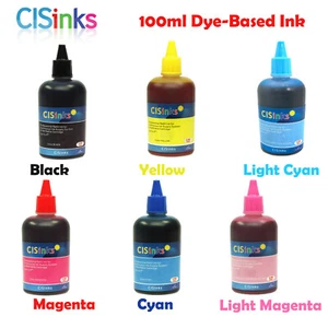 100ml Refill Dye Ink Bottle alternative for Workforce, Artisan, Expression - Picture 1 of 14