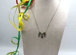 Venus Mars Glück Liebe Lifestyle  Statement Paar Mann Frau Halskette - Picture 1 of 5