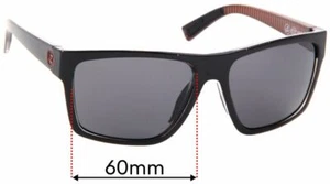 SFx Replacement Sunglass Lenses fits Von Zipper Dipstick - 60mm Wide - Bild 1 von 26