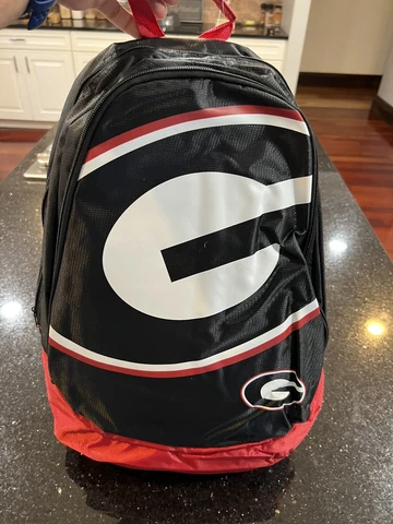 Georgia Bulldogs NCAA team logo 2 compartment Core backpack Cover