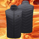 Unisex Electric Thermal Jacket 9 Areas Heated Waistcoat for Trekking Ski Cycling