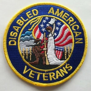 JACKET PATCH, DISABLED AMERICAN VETERANS - Picture 1 of 1