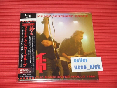 11B MICHAEL SCHENKER GROUP LIVE AT THE MANCHESTER APOLLO JAPAN MINI LP SHM CD - Image 1 of 2