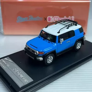 1/64 Stance Hunters SH X Model one Toyota FJ Cruiser XJ10 LHD Voodoo Blue - Picture 1 of 1