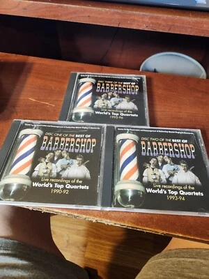 lot of 3 THE BEST OF BARBERSHOP LIVE RECORDINGS 1993-1996 CD - Image 1 of 3
