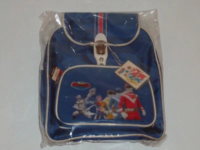 RARE !! ANCIEN SAC POUR ENFANTS BIOMAN IMPORT SOUS BLISTER EPOQUE GOLDORAK NEUF  - Photo 1/4