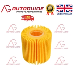 Premium Quality Oil Filter fits Toyota Auris Corolla Verso IQ Yaris Vitz AOF245 - Picture 1 of 3