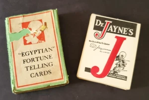 Tarjetas de juego de adivinación egipcias de Dr. Jayne de colección 35 de 36 + caja, EE. UU. - Imagen 1 de 23