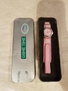 NEW LADIES GAME TIME PINK DALE EARNHARDT WATCH Officially Licensed - Picture 1 of 5