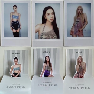 BLACKPINK - KIT ROSA NATO/KIHNO Album FOTOCARD POP-UP CARD ufficiale Jennie - Foto 1 di 13