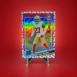 Ji'Ayir Brown - RC Rated Rookie - Stars Holo Prizm - 2023 Donruss Optic # 290 - Bild 1 von 11