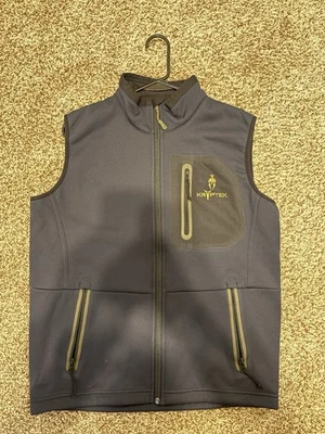 KRYPTEK Cadog Vest, Black With Green Fleece, Size Small - Image 1 of 4