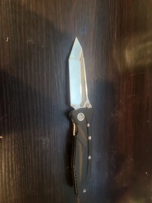 Navaja de Bolsillo Plegable Grande Sobre Construida, Mango D2 Acero G10 Foto 1 de 3