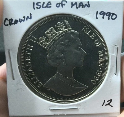 Isle of Man 1990 Crown - Image 1 of 2