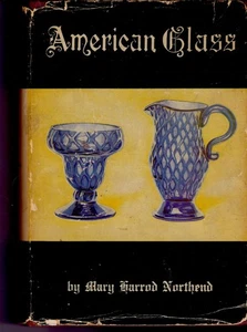 American Glass Mary Harrod Northend 1936 Tudor HC DJ Vintage Glassmaking History - Picture 1 of 11