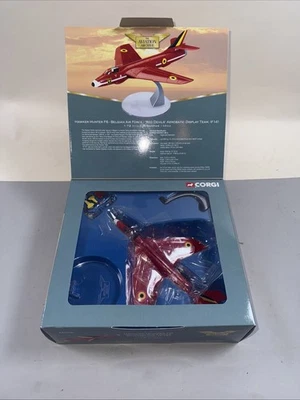Corgi Aviation 1:72 Hawker Hunter F6 Belgian Air Force Red Devils IF 141 AA32706 - Image 1 of 4
