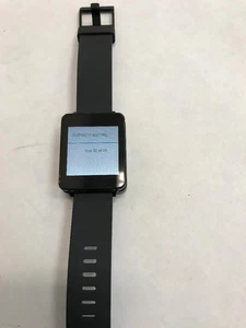 LG G Touchscreen LCD Waterproof Smart Watch Black - Defective (/SP6-1298-LGW1... - Picture 1 of 2