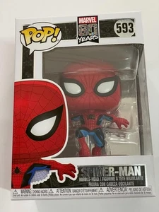 Nuevo Funko Pop Vinilo Marvel 80 Aniversario Spider-Man 593 En Protector - Imagen 1 de 10