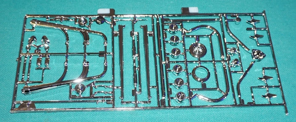 '32 Ford Hot Rod 3'N 1 Revell 1/8 Chrome Exhaust Small Details Etc. - image 1 of 1