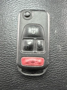 1998-2005 Mercedes W163 OEM ML Key Fob Switchblade Flip Key-Less Entry Remote - Picture 1 of 9