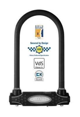 Master Lock Sold Secure Gold D-Lock 11 X 21cm 8195EURDPRO Black - Image 1 of 4