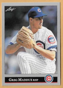 GREG MADDUX CHICAGO CUBS #294 - LEAF NM-MT 1992 - Bild 1 von 2