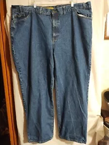 46 x 30 Real Ranch straight cut men blue jeans - Picture 1 of 4