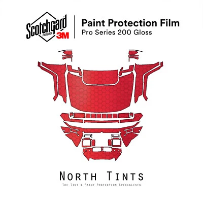 GMC Hummer EV 2023-2026 3M PRO Series PreCut Paint Protection Film Clear Bra PPF - Image 1 of 4