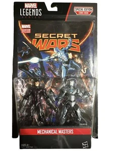 Marvel Legends MECHANICAL MASTERS Secret Wars MACHINE MAN & SUPERIOR IRON MAN C9 - Picture 1 of 7