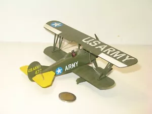 Large Aircraft Scale / Ladder 1:48 All Metal, Biplane Military Power US Army - Picture 1 of 7