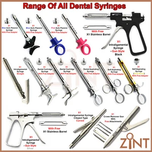 Cartucho autoaspirante dental jeringas anestésicos pasivos intraligamentales CE - Imagen 1 de 37