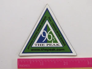 RADIO STATION Refrigerator Magnet: 96.5 The PEAK ~ Denver-Boulder, COLORADO - Picture 1 of 1