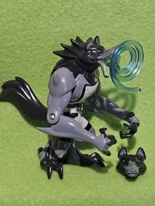 2007 Ben 10 Battle Benwolf + Extra Head + Mouthpiece & Tail - Bandai - Rare!!! - Bild 1 von 14