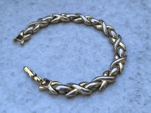 Wunderschönes Vintage Armband goldfarben Metalic - Bild 1 von 6