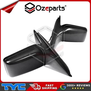 Set Pair LH+RH Electric Door Mirror (Black) For Holden Statesman VQ VR VS 90~99 - Picture 1 of 4