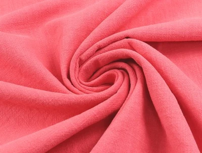 LEINEN 100% Stoff  Stonewashed hochwertige Qualität CORAL EUR 18,98/m - Bild 1 von 3