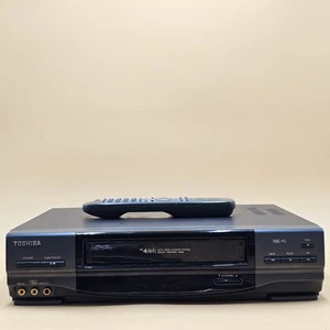 Vintage Toshiba M-649 VHS Player With Remote Tested - Picture 1 of 13