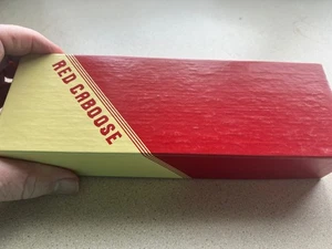 HO scale Red Caboose RC-2215d Snata FeFish Belly flat car 94563 OB - Picture 1 of 5