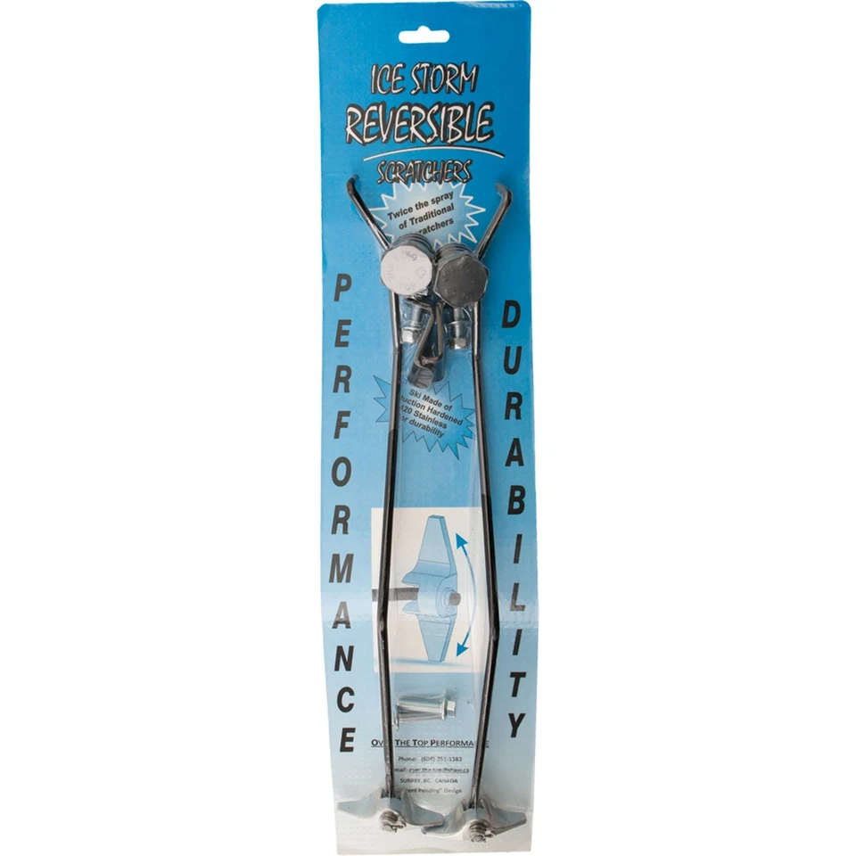 Rascadores reversibles Ottp Ice Storm - montados en riel reversibles Foto 1 de 3