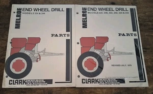 Manuales de piezas de taladro de rueda final Clark Equipment Melroe para 220,240,222,242,224,244 - Imagen 1 de 3