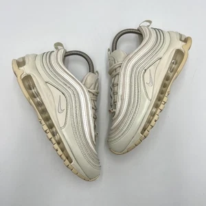 Nike Air Max 97 Trainer Pale Ivory UK4 EU37.5 Womens Sports Heart Laces Rare  - Picture 1 of 10