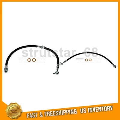 2 mangueras de freno delanteras para Nissan Máxima 3,5 L Foto 1 de 4